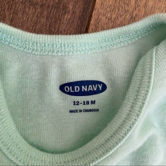 Old Navy & Rene Rofe Romper Bundle Lemons Limes Print 18M 12-18M - Picture 3 of 5